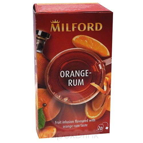 Milford narancs és rum gyümtea 20x2.5g