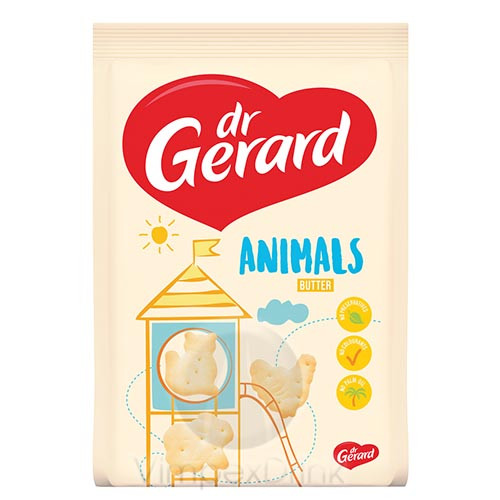 Lider Animals vajas  állatfigurás keksz150g