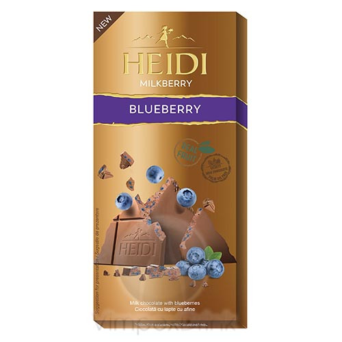 Heidi Táblás Milkberry Kékáfonya dara 80g