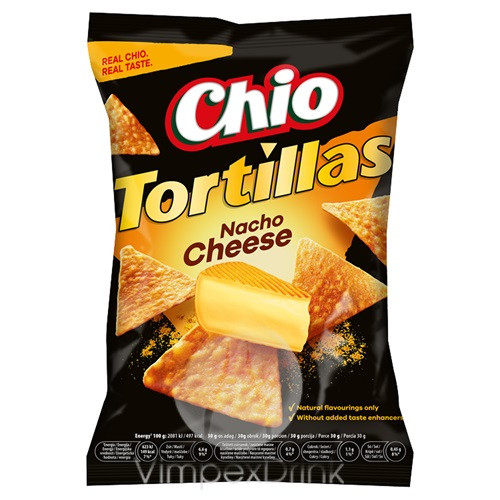 Chio Tortilla Chips  Nacho cheese 110g