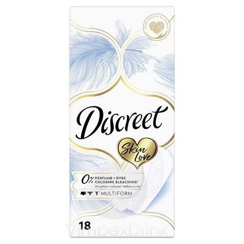 Discreet tiszt.betét 18 Multiform Skin Love