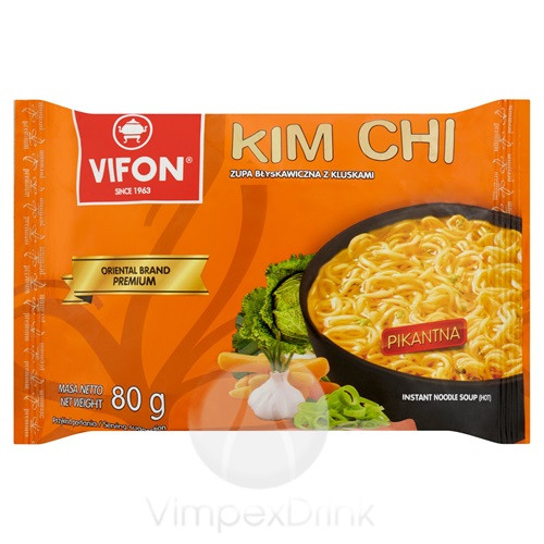 Vifon Kim Chi kor.inst.tész.leves csíp.80g