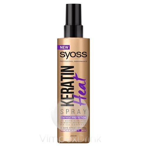 Syoss hővédőspray 200ml Keratin