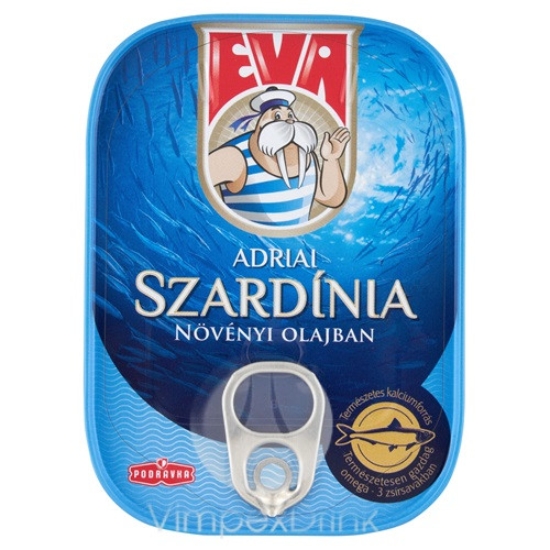 PODRAVKA 'Eva' Szardinia Növ.O. 100g