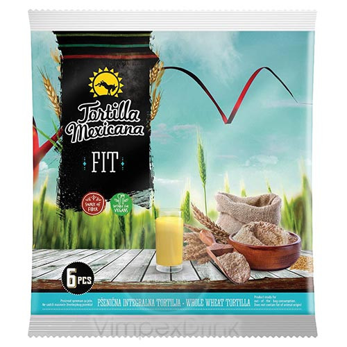 Tortilla Mexicana lágy tortilla fit 390g