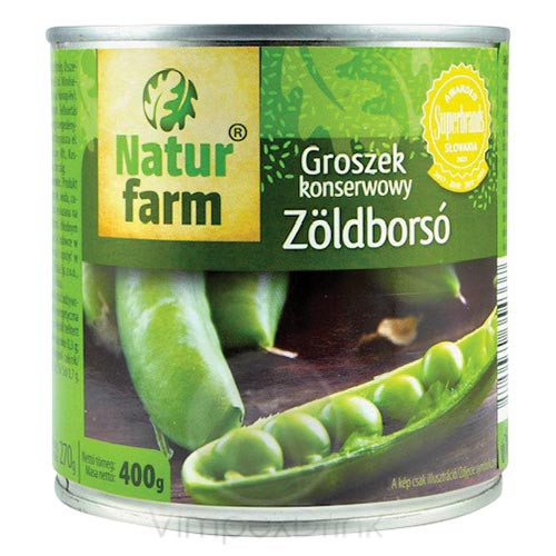 Natur Farm Zöldborsó 400g/270g