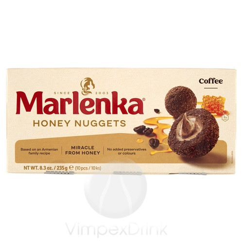 Marlenka mézes Coffe cream golyó 235g