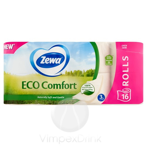 Zewa Eco Comfort Toalettpapír 3rét.16 tek