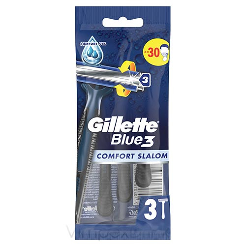 Gillette Blue3 Com.Slalom eld.borotva 3db