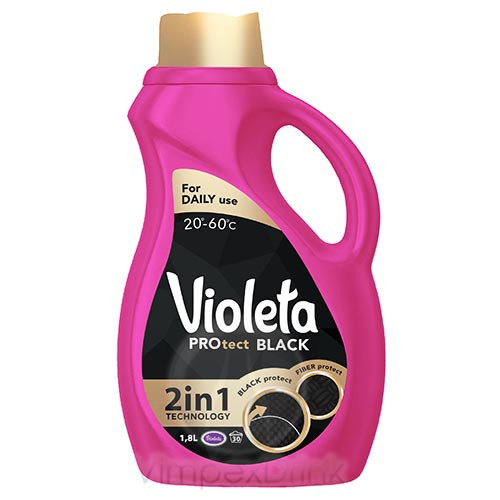 VIOLETA PRO. Fekete Mosógél 1800ml