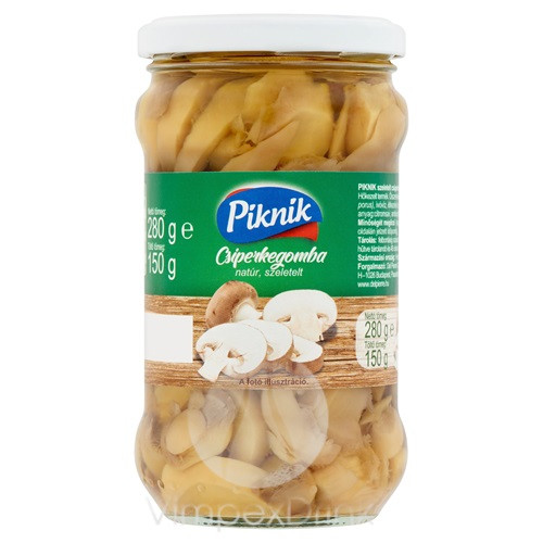 Piknik szel.csiperkegomba 280g üveges