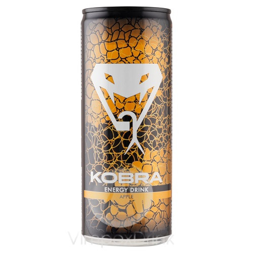 Kobra Energy Drink-Almás széns.ital 0,25L