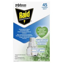 Raid elektr.párologtató utt. Essentials 45 éj