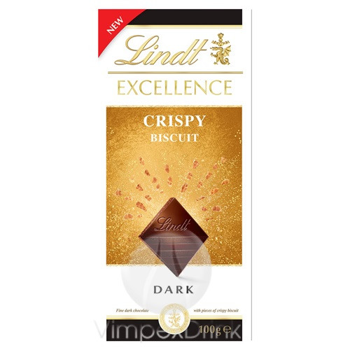 Lindt Excellence Dark Crispy Biscuit 100g