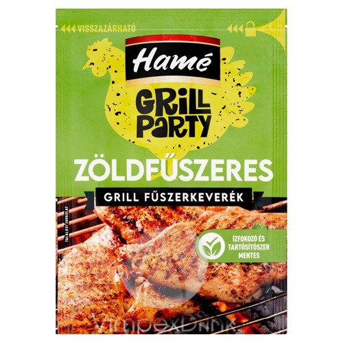 Hame Grill Party Zöldfűszeres fűszerk. 25g