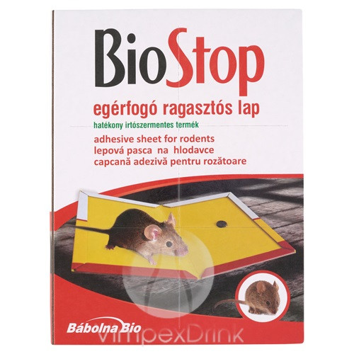 Biostop Egérfogó ragasztós lap