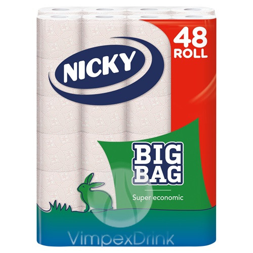 Nicky Toalettp. Big Bag 2R. 48 tekercs