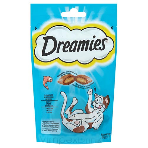 DREAMIES jutalomfalat lazac 60g VD