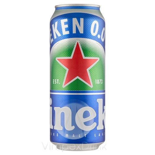 Heineken NA 0,0% 0,5l DOB /24/ - DRS