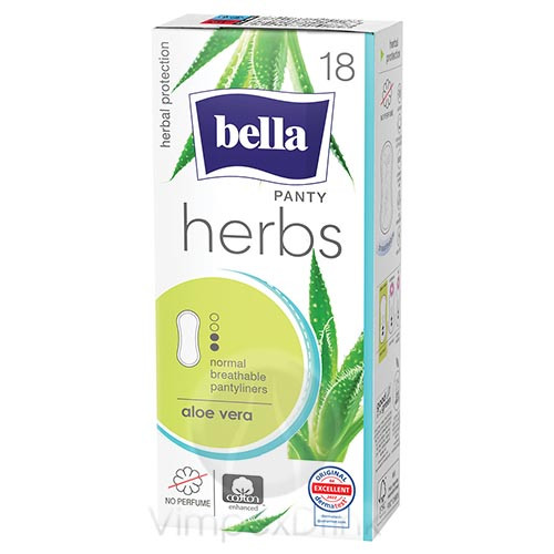 Bella Herbs Tisztasági betét Alove v. 18db