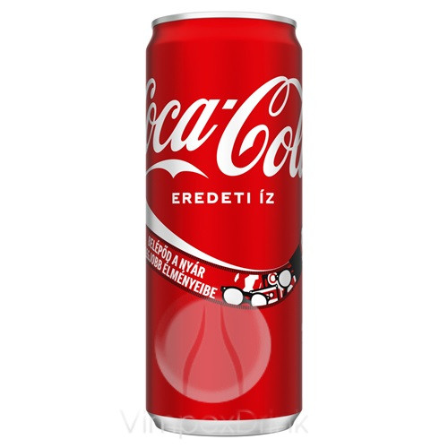 COCA Cola Sleek can 0,33l DRS