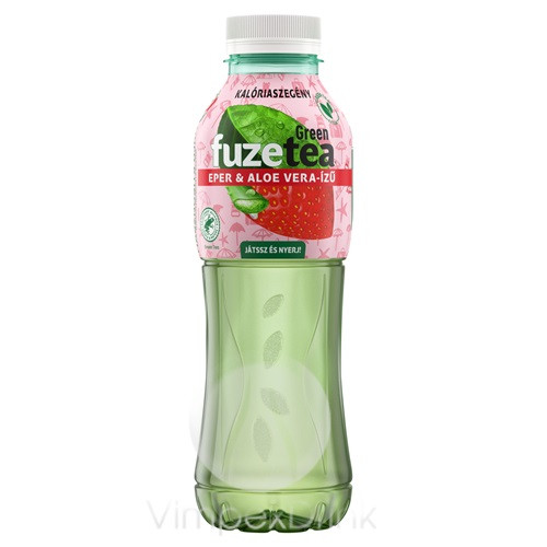 COCA Fuzetea Eper Aloe Zöldtea 0,5l DRS