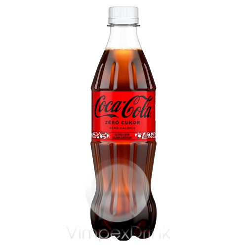 COCA COLA ZERO 0,5L PET - DRS