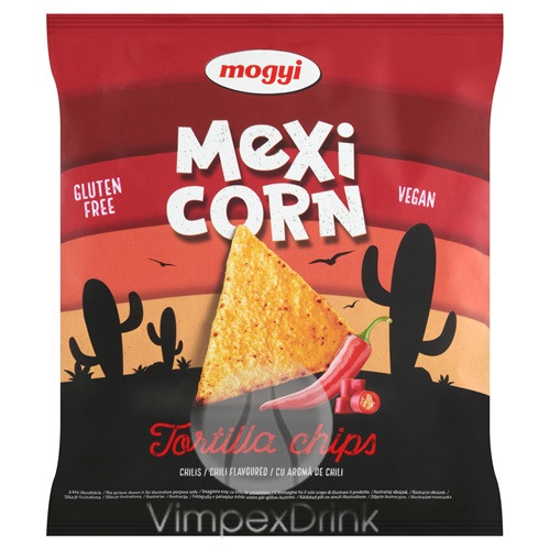 MOGYI MexiCorn Tortilla Chips Chilis 90g