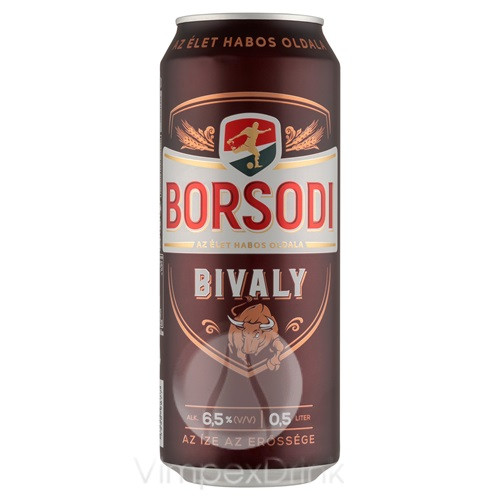 Borsodi Bivaly 0,5l dobozos /24/ - DRS