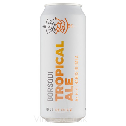 Borsodi Ale Tropical 4% 0,5l dob/24/-DRS