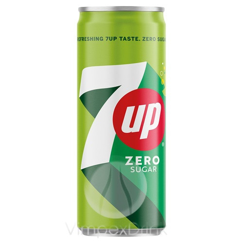 PEPSI 7UP ZERO 0,33l DOB /24/ - DRS