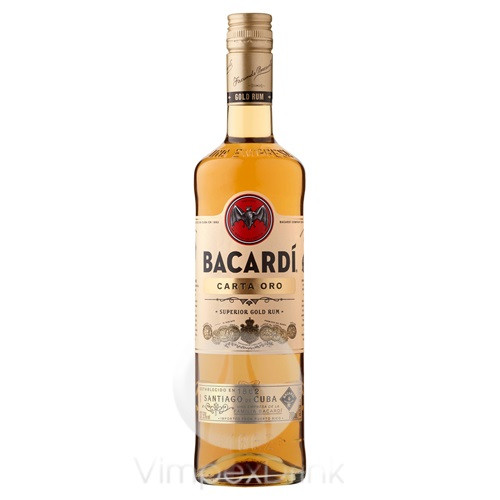 BAC Bacardi Carta Oro rum 0,7l 37,5%-DRS