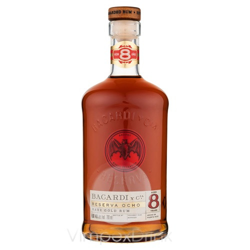 BAC Bacardi 8 Éves rum 0,7l 40% - DRS