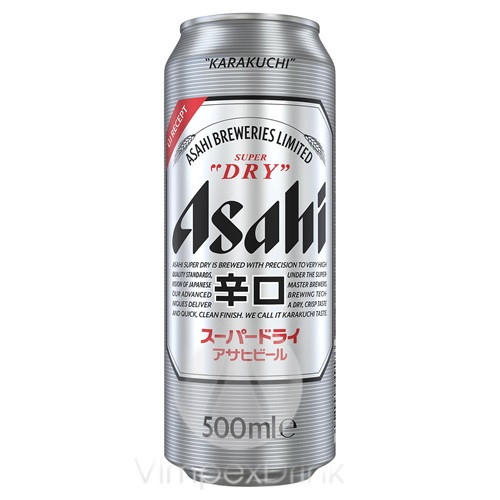 Asahi Super Dry 0,5l DOB 5% /24/-DRS