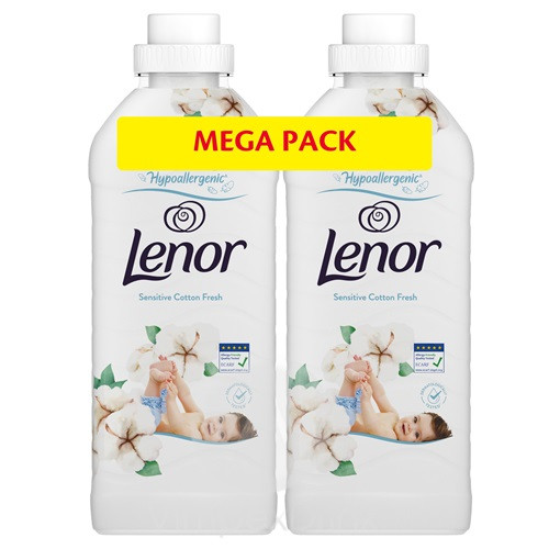 Lenor öblítő 2x925ml Cotton Fresh duo