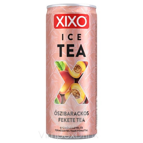 XIXO ICE TEA Őszibarack 250 ml CAN -DRS