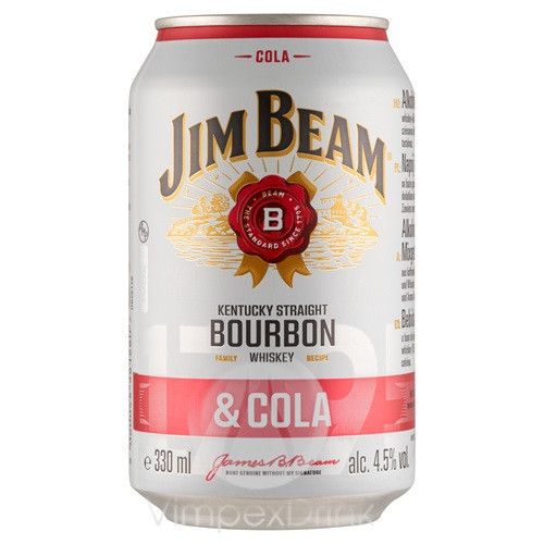 HEI Jim Beam & Cola 0,33l 4,5% -DRS