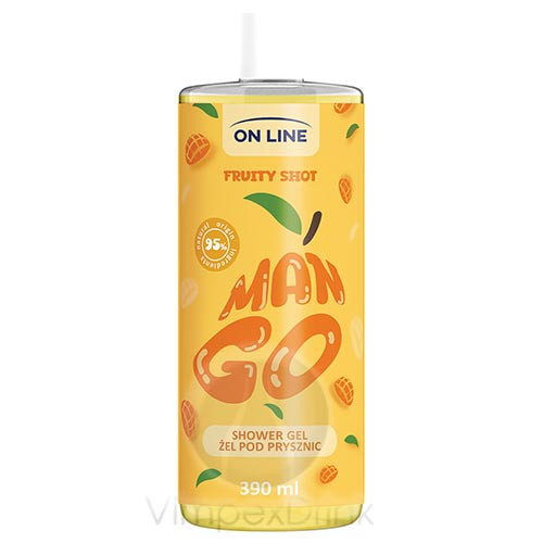 On Line tusfürdő 390ml Fruity Mangó