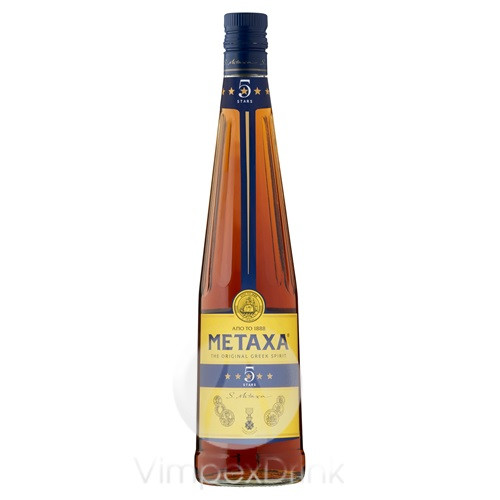 Metaxa 5* 0,7l 38% /12/-DRS