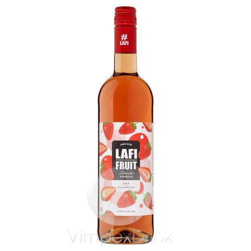 Lafi Fruit Eper ízű boralapú ital 0,75L DRS