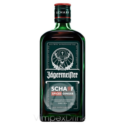 Jagermeister Scharf 0,5l 33% /6/-DRS